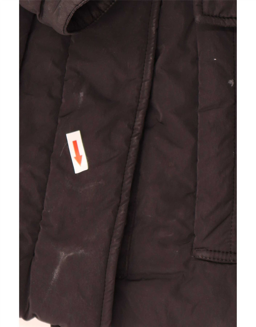 Женское стеганое пальто Refrigiwear UK 14, большой черный полиамид