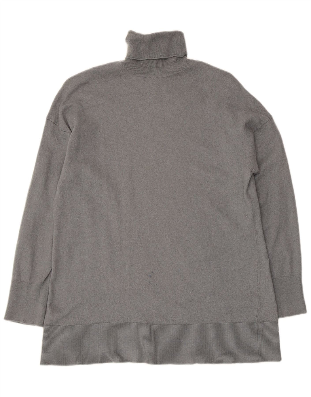 Женский джемпер с высоким воротником Massimo Dutti UK 12, средний серый
