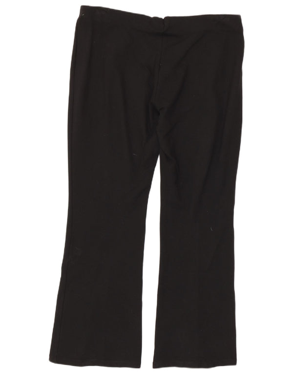 Женские повседневные брюки Marks & Spencer Bootcut UK 16, большие W34 L28, черные