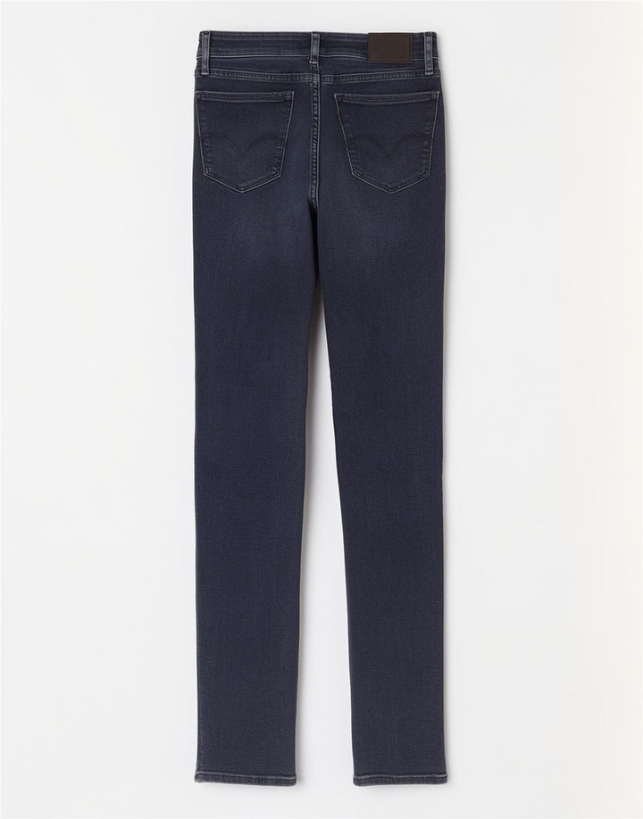 Женские узкие джинсы Levi's 712 W26 L30, темно-синие, хлопок