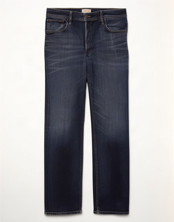 Мужские прямые джинсы Jack & Jones Clark стандартного кроя W36 L31, синий хлопок