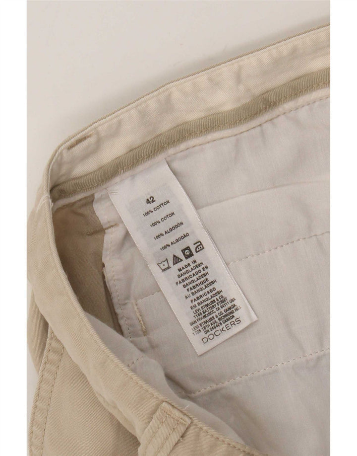 Мужские шорты-карго Dockers W42 2XL Бежевые, хлопок