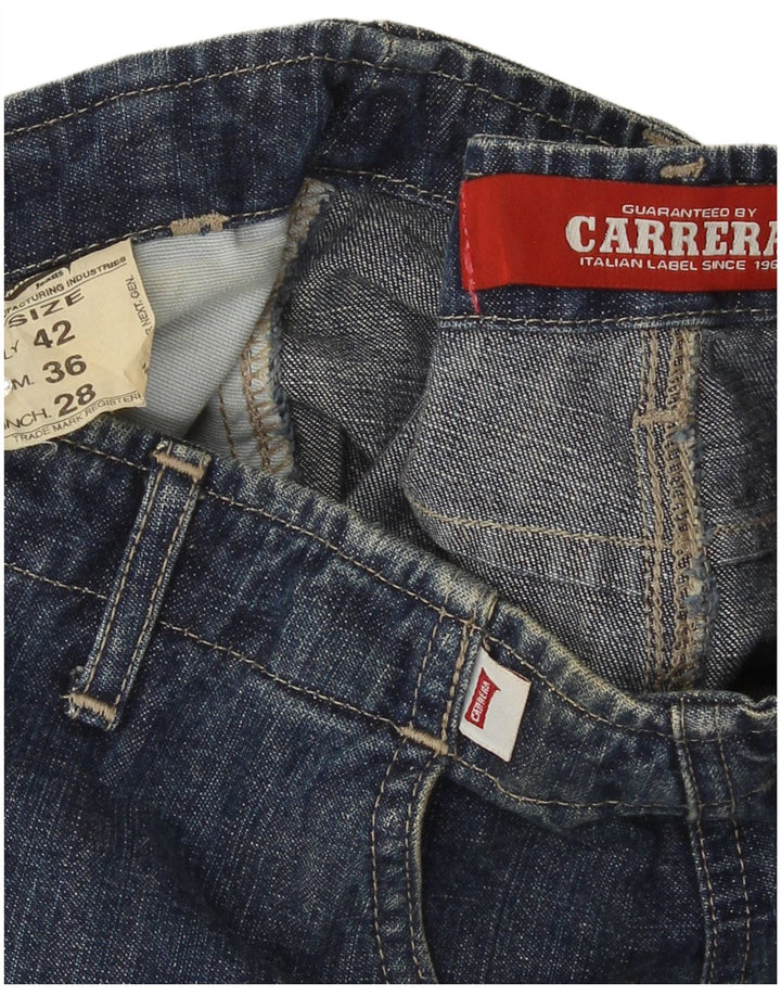 Carrera Женская джинсовая юбка W28, средний темно-синий хлопок