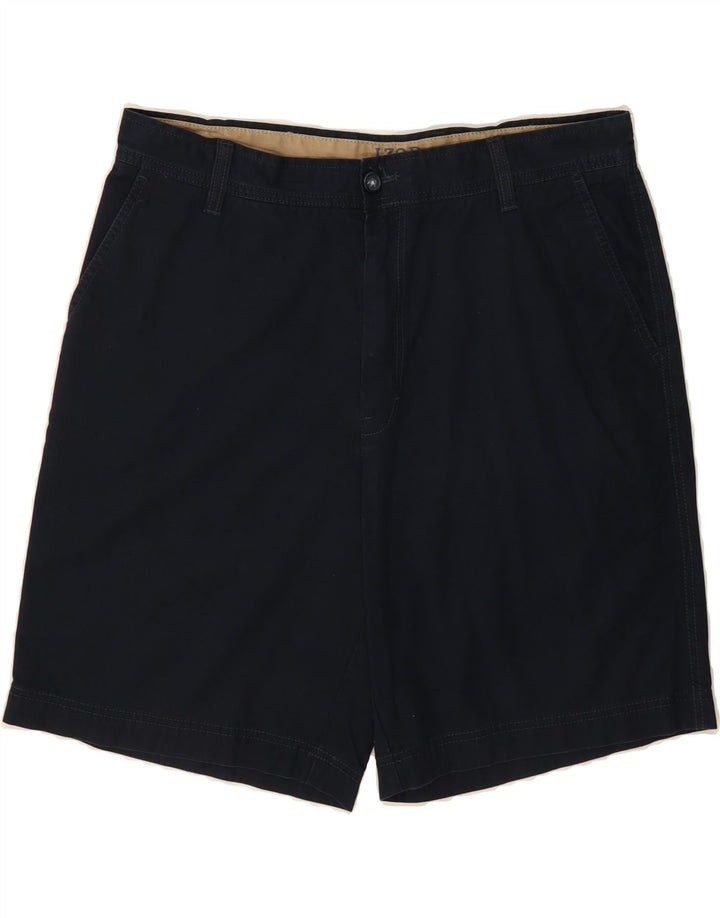 IZOD Mens Chino Shorts W36 Large  Navy Blue Cotton Vintage Izod and Second-Hand Izod from Messina Hembry 