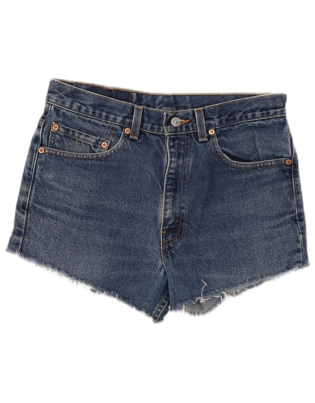 Женские джинсовые шорты Levi's 517 W32, большие синие, хлопок