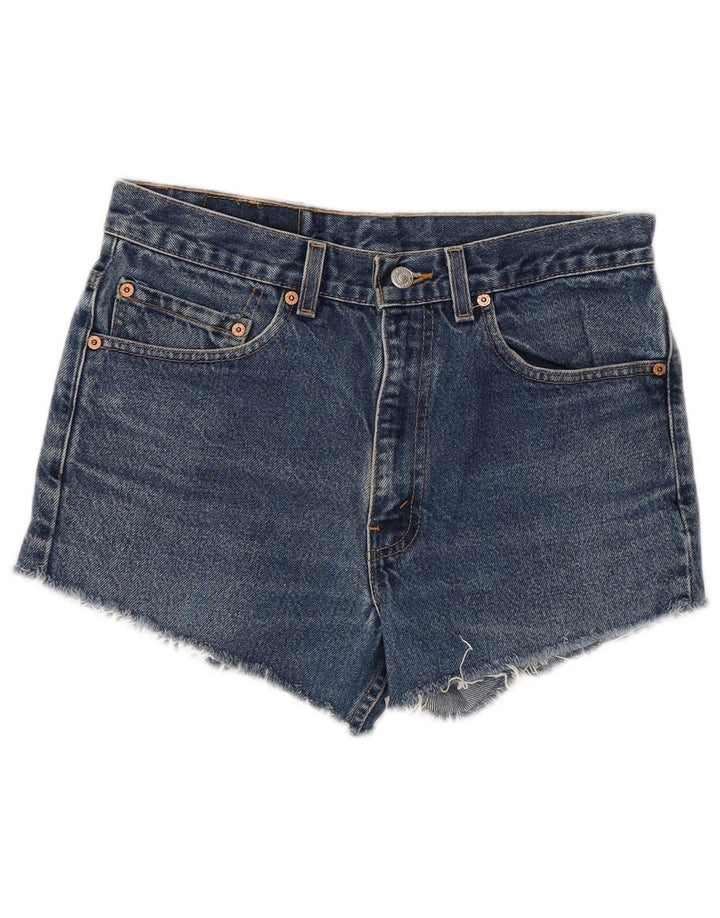 Женские джинсовые шорты Levi's 517 W32, большие синие, хлопок