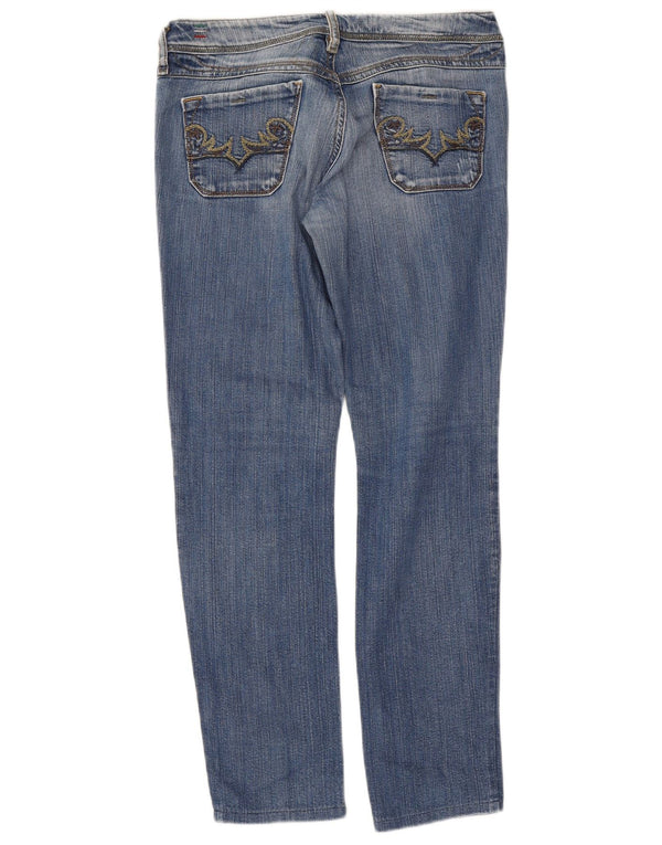 Женские узкие прямые джинсы Diesel Lowky W29 L28, синий хлопок