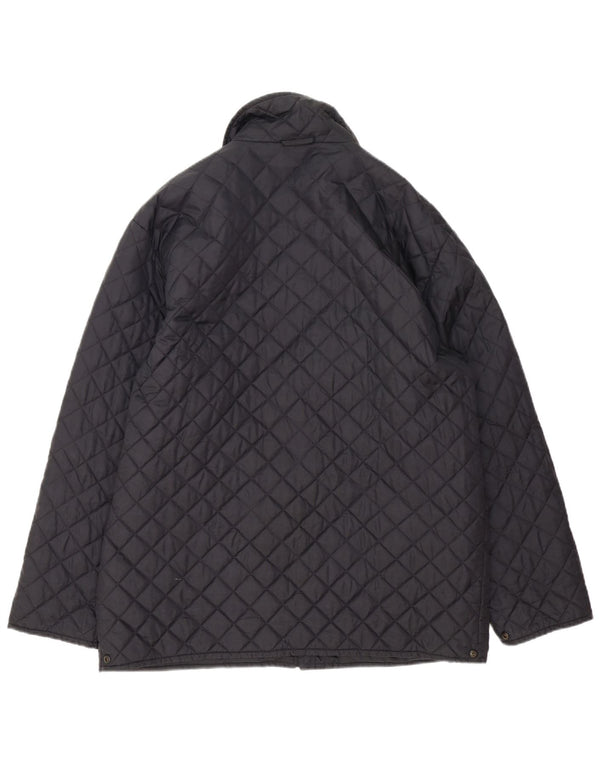 Fila Мужская стеганая куртка IT 50 Medium Navy Blue Полиамид