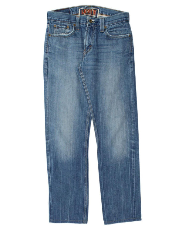 Мужские прямые джинсы Levi's 514 W30 L30 синие, хлопок