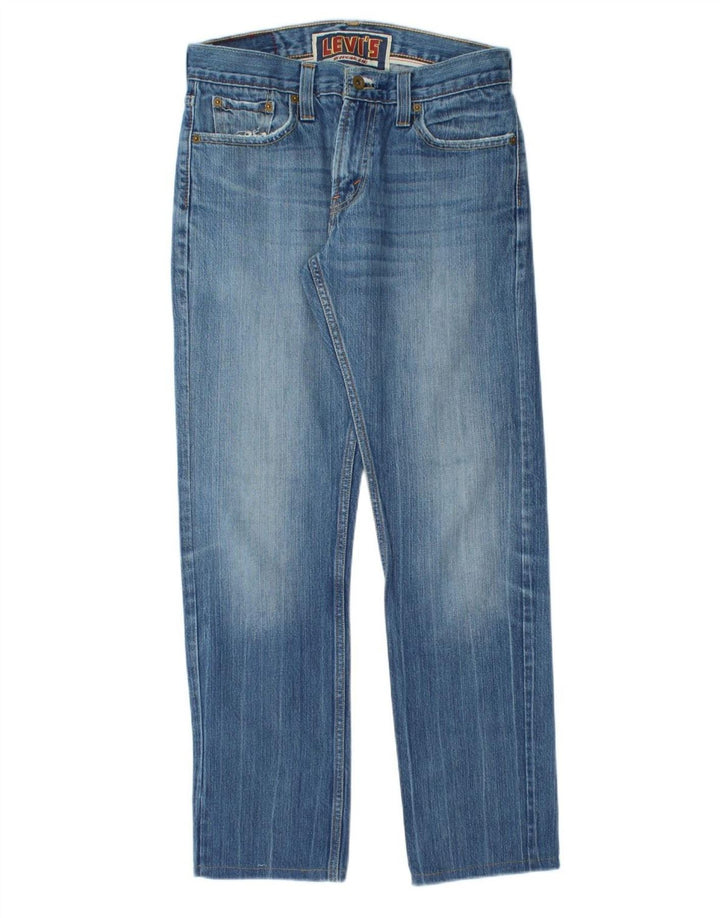 Мужские прямые джинсы Levi's 514 W30 L30 синие, хлопок