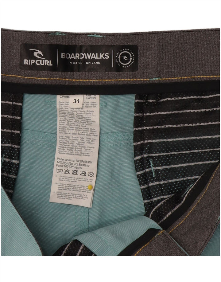 Мужские шорты чинос Rip Curl W34, большие синие крапинки из полиэстера