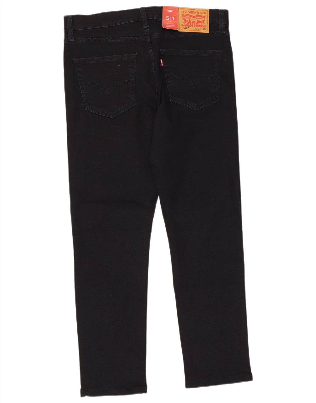 Женские джинсы Levi's 511 Slim W34 L28 Темно-синие, хлопок
