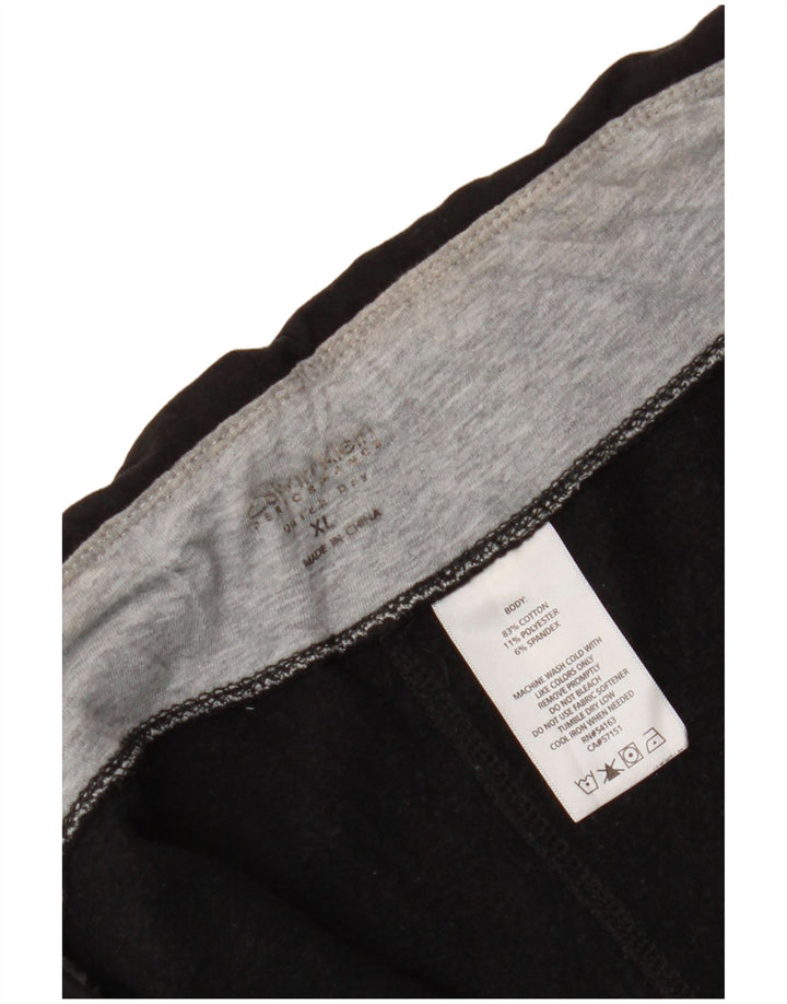 Женские спортивные брюки CALVIN KLEIN UK 18 XL, черный хлопок