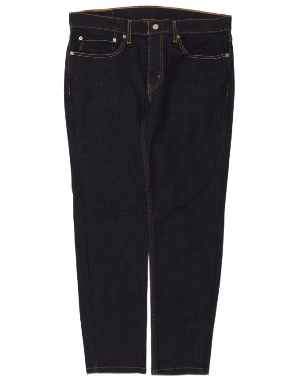 Мужские джинсы Levi's 511 Slim W34 L29 Темно-синие, хлопок