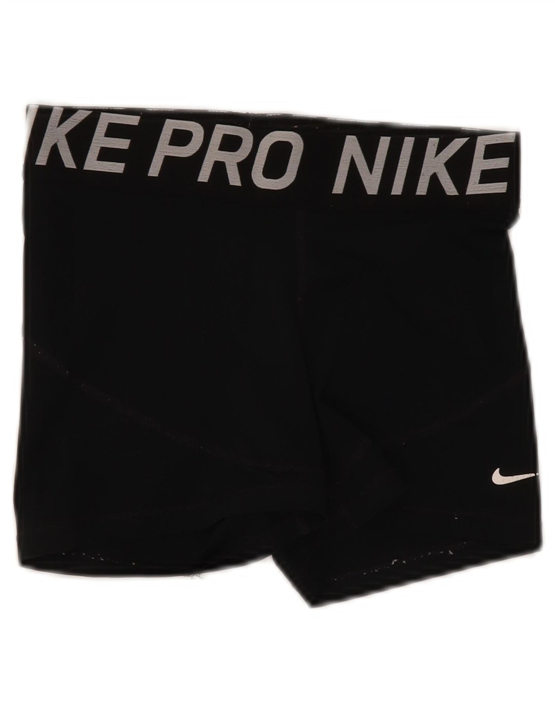 Женские спортивные шорты Nike Dri Fit с графическим рисунком UK 12, средние черные