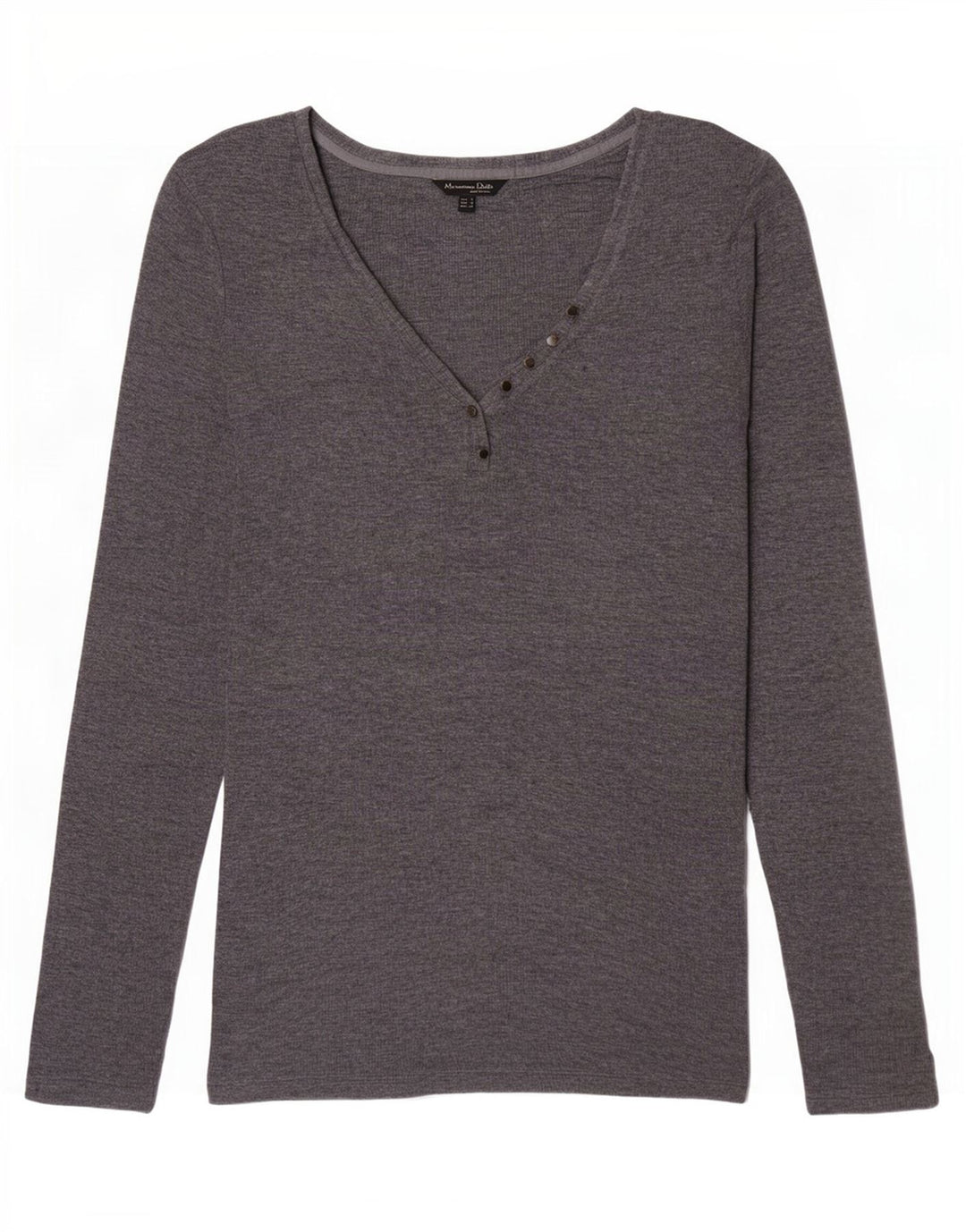 Женский топ Massimo Dutti с длинным рукавом UK 10, маленький серый