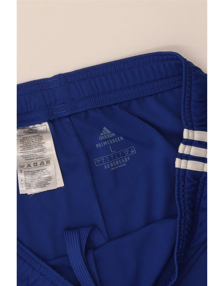 Мужские спортивные шорты Adidas Aeroready, большие синие, полиэстер