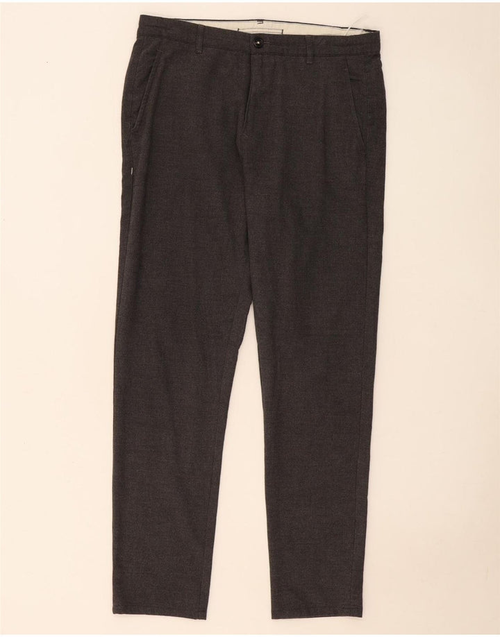 Мужские брюки-чиносы Zara EU 40 Medium W30 L29 Серые в крапинку