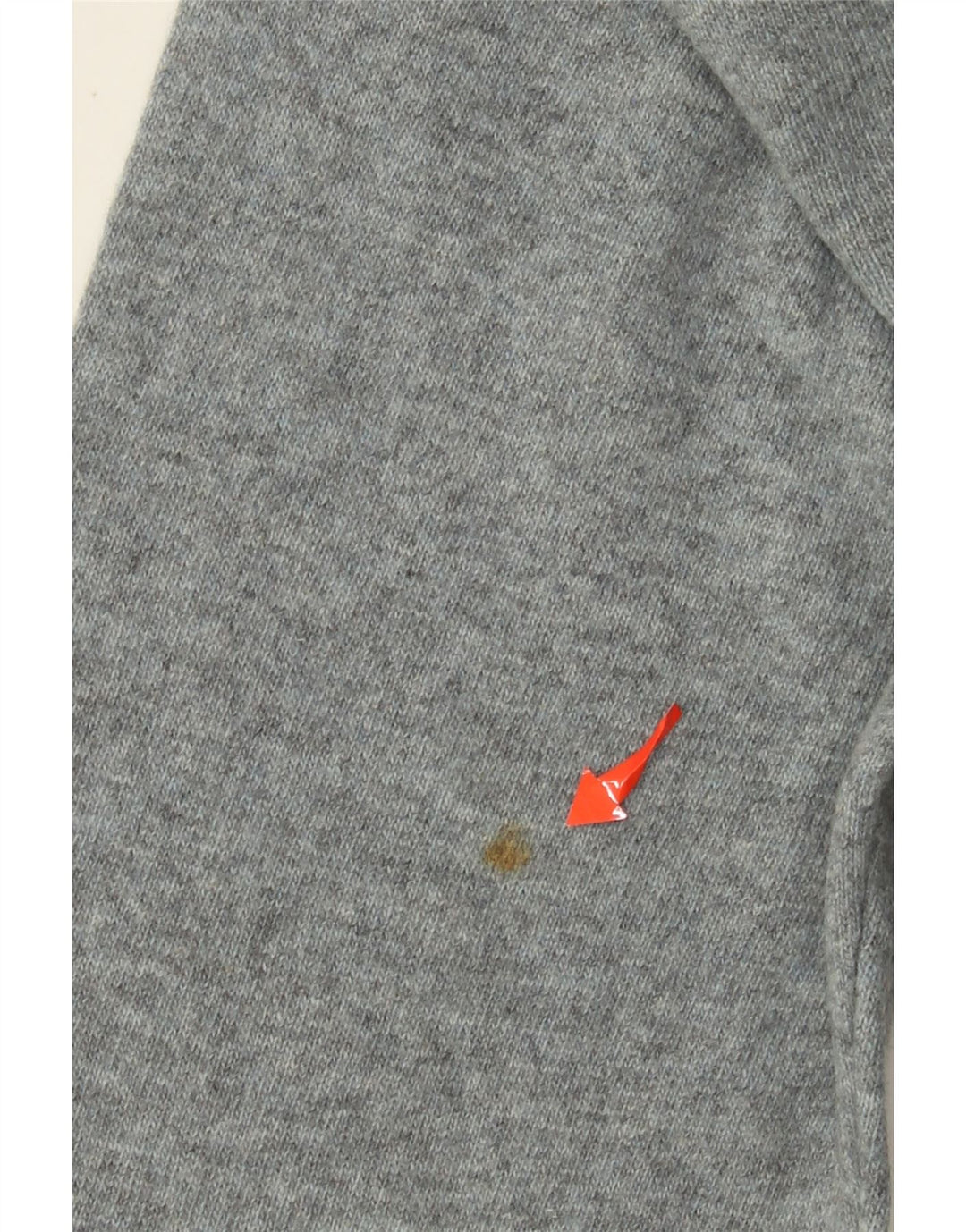 Мужской джемпер BENETTON с высоким воротником, большой серый цвет с узором аргайл/ромб, шерсть