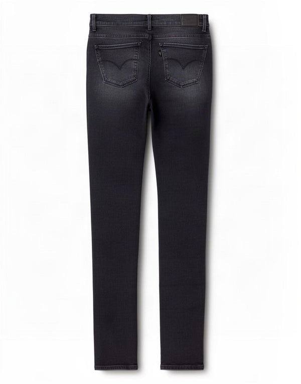 Женские джинсы Levi's 710 Super Skinny W31 L34 Серые хлопковые