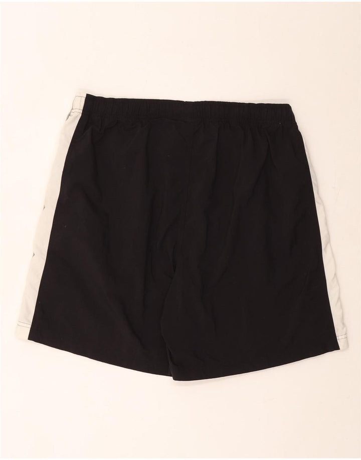 Мужские спортивные шорты PUMA 2XL, черные, нейлон с цветными блоками