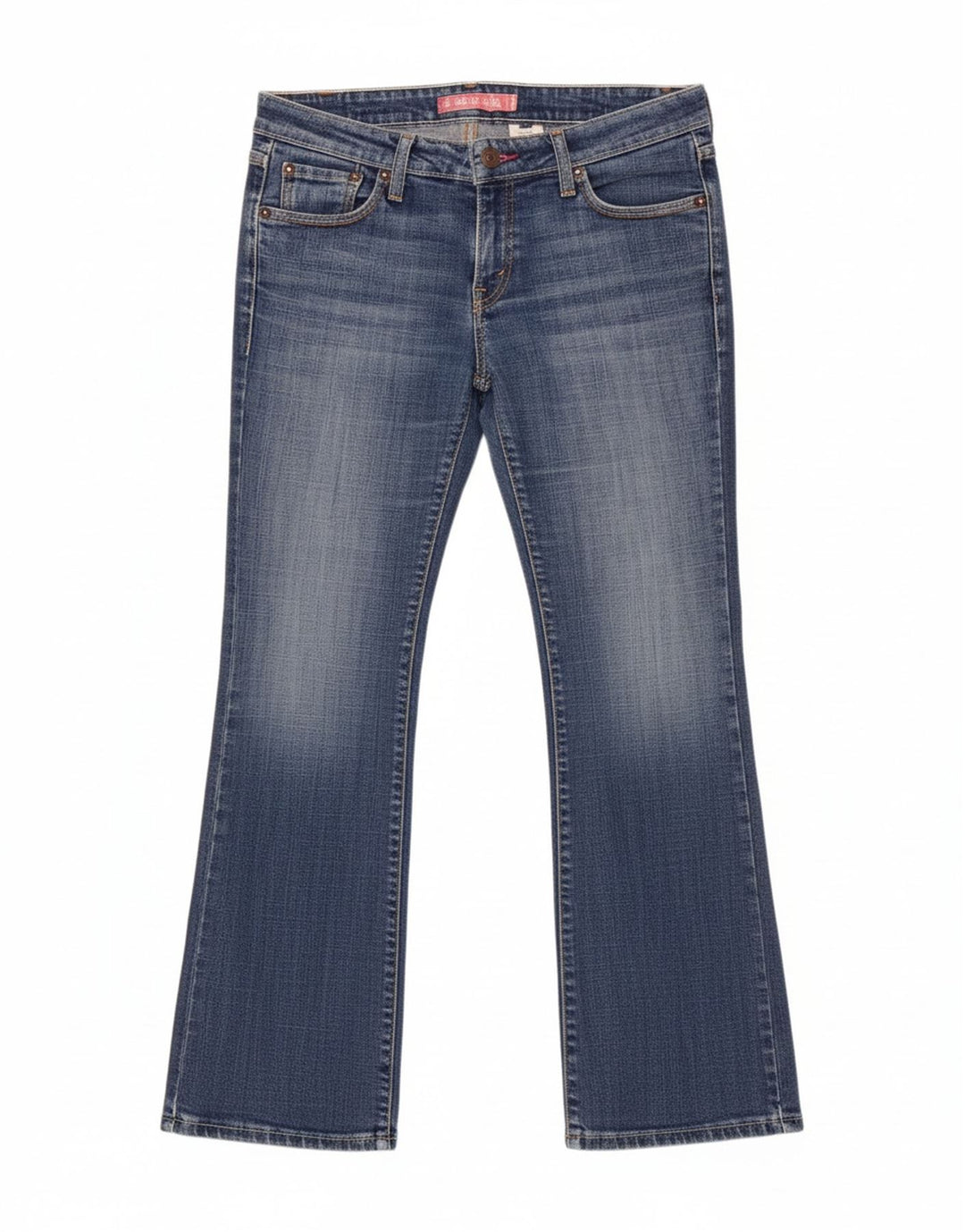 LEVI'S Womens 524 Bootcut Jeans US 11 Large W34 L31 Blue Cotton Vintage Levi's and Second-Hand Levi's from Messina Hembry 