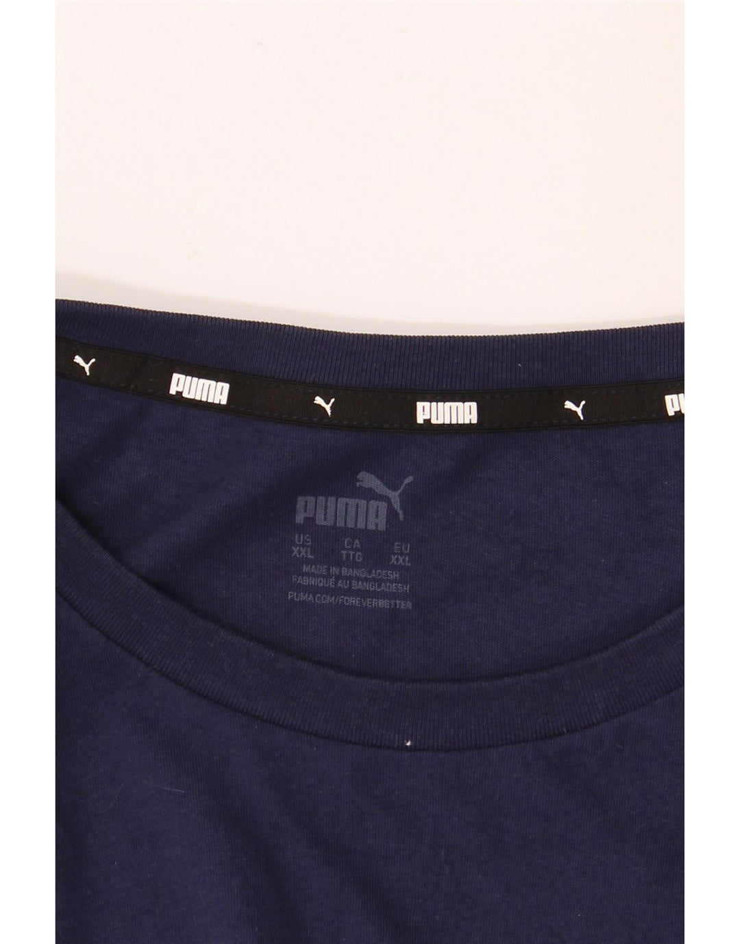 Мужская футболка с рисунком PUMA Top 2XL Темно-синий