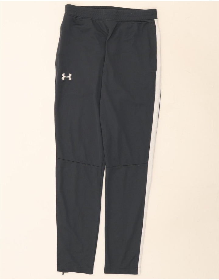 Мужские спортивные брюки Under Armour, средний серый полиэстер с цветными блоками