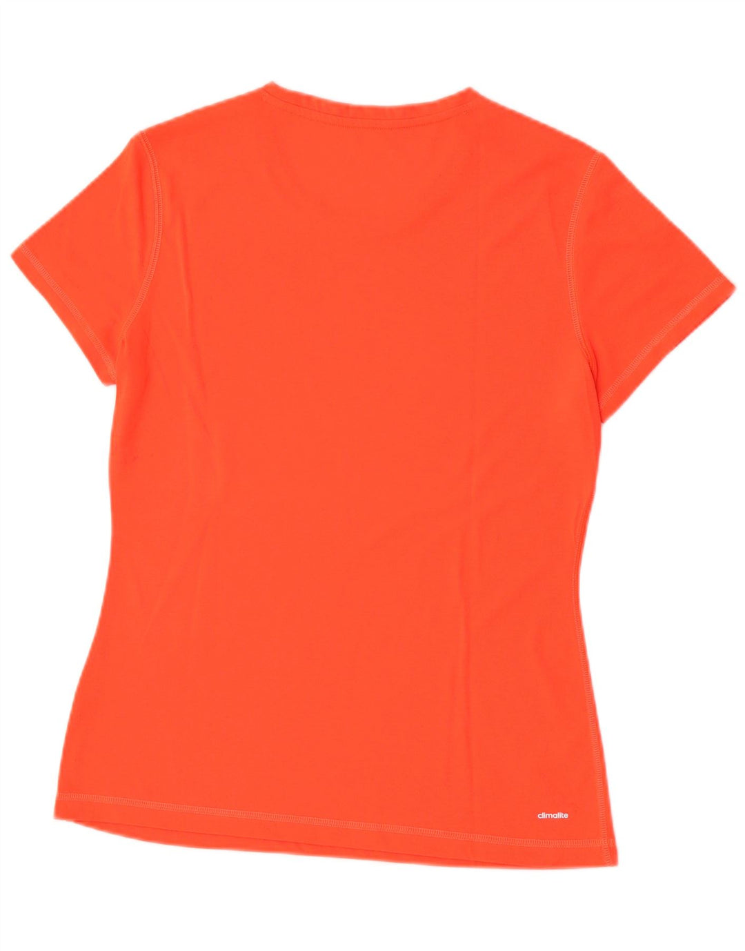 Женская футболка Adidas Climalite Top UK 12/14 Средний оранжевый