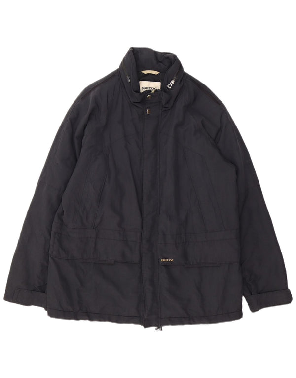 Мужская ветровка Geox с капюшоном UK 42 XL, черная