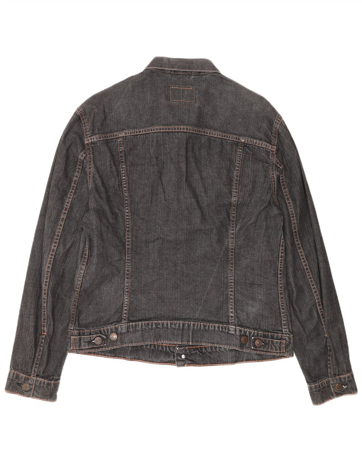 Джинсовая куртка Levi's для девочек 15-16 лет, XL, серый хлопок