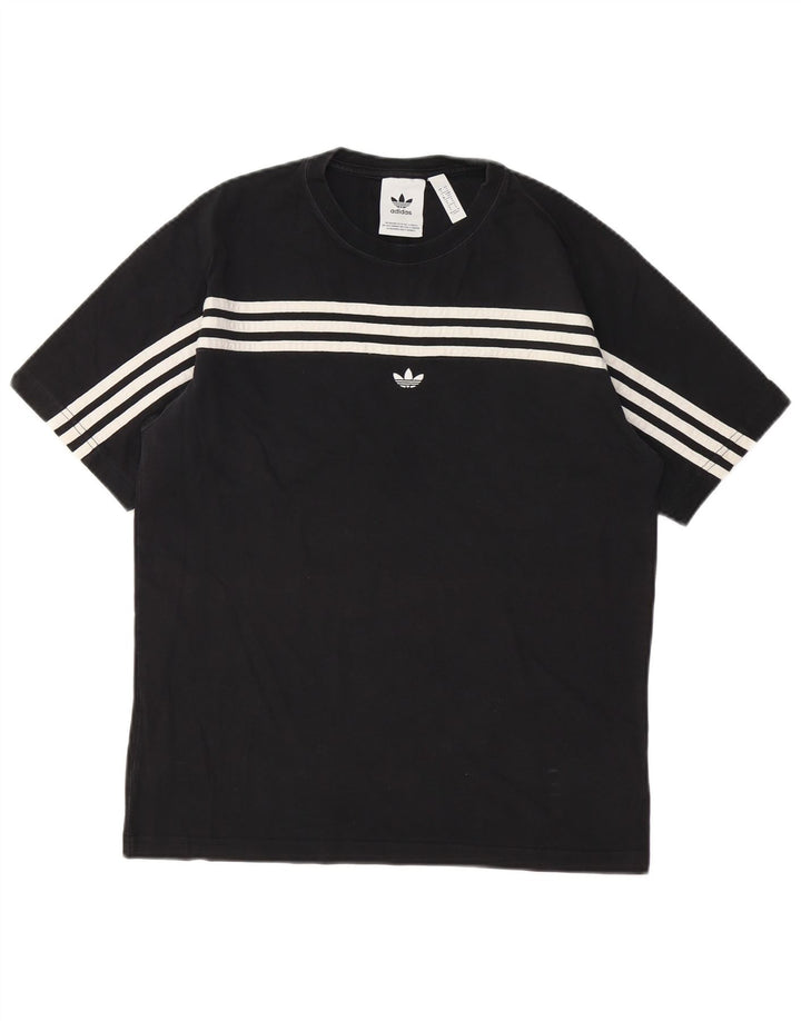 Adidas Мужская футболка Top Small Black Cotton