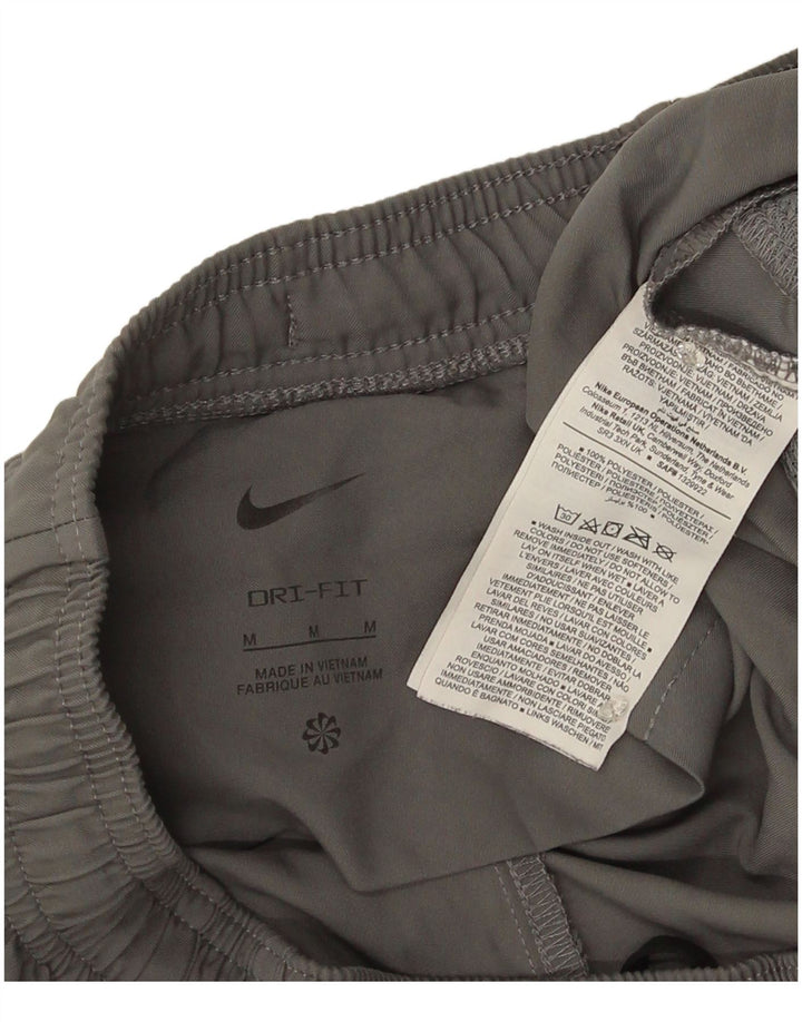 Мужские спортивные брюки Nike Dri Fit, джоггеры, средний серый полиэстер