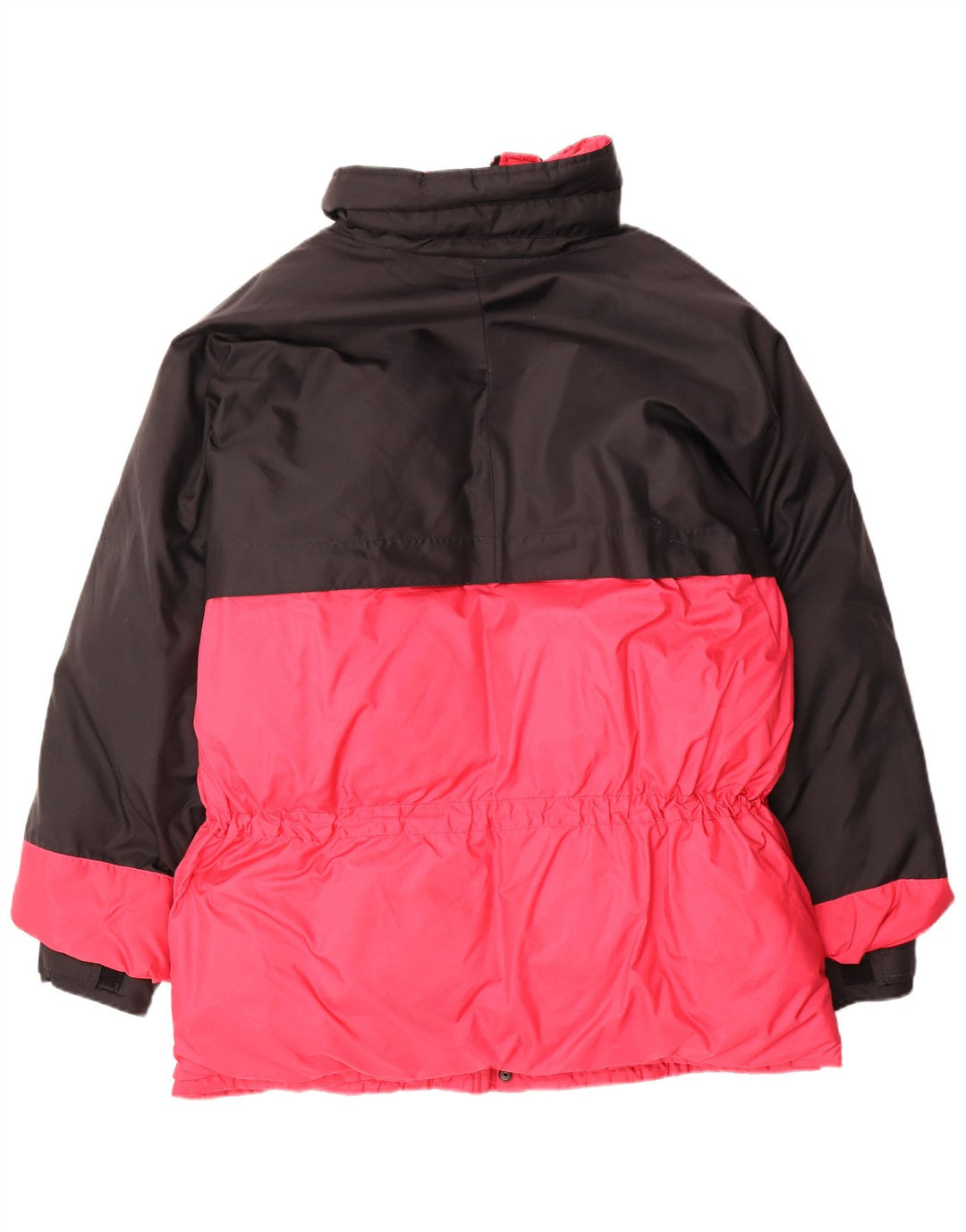 Мужская стеганая куртка Dolomite UK 42 XL, розовый нейлон с цветными блоками