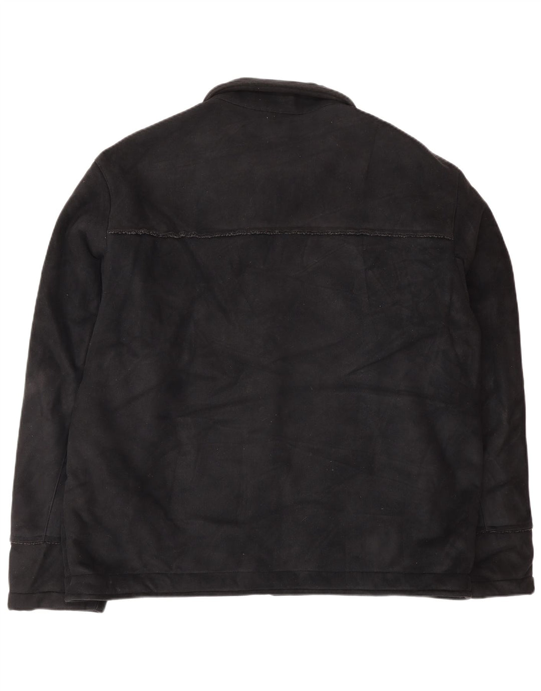 Мужская куртка из шерпы Marks & Spencer UK 42 XL, черная