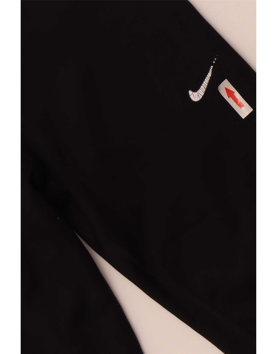 Леггинсы с рисунком Nike для девочек 10–11 лет, средние, черные