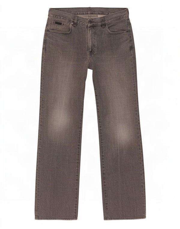 Мужские прямые джинсы Calvin Klein W30 L31 серые
