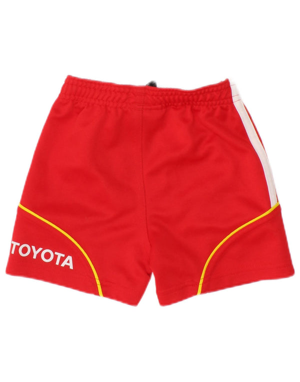 Adidas Baby Boys Munster Rugby Спортивные шорты с рисунком 9-12 месяцев, красные