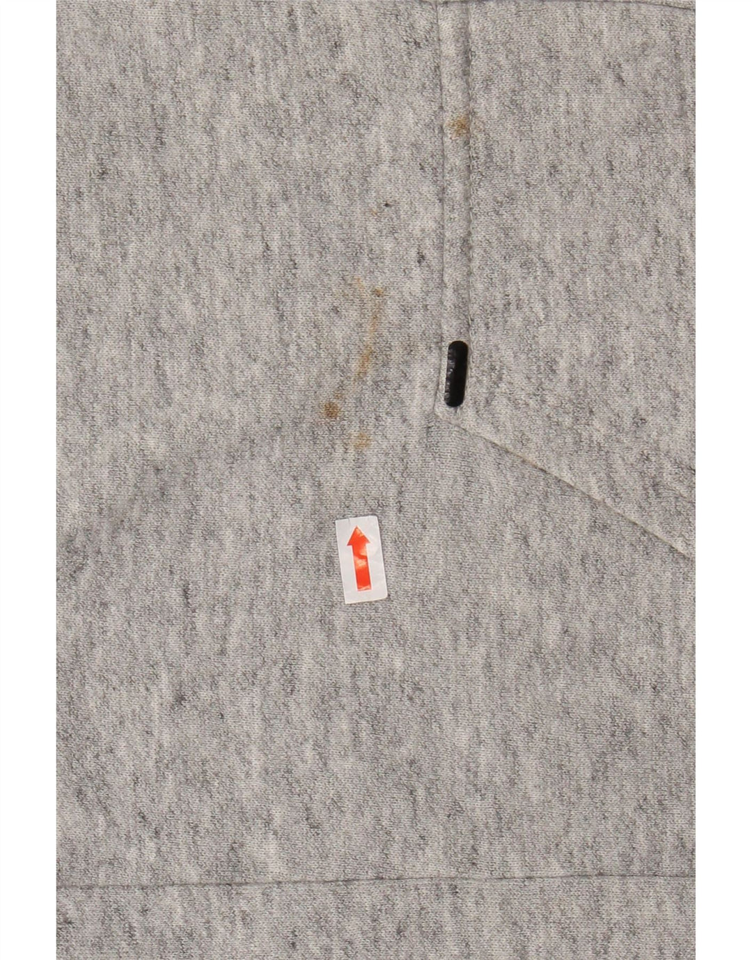 RIP CURL Мужской свитер с капюшоном на молнии среднего серого цвета с цветными блоками