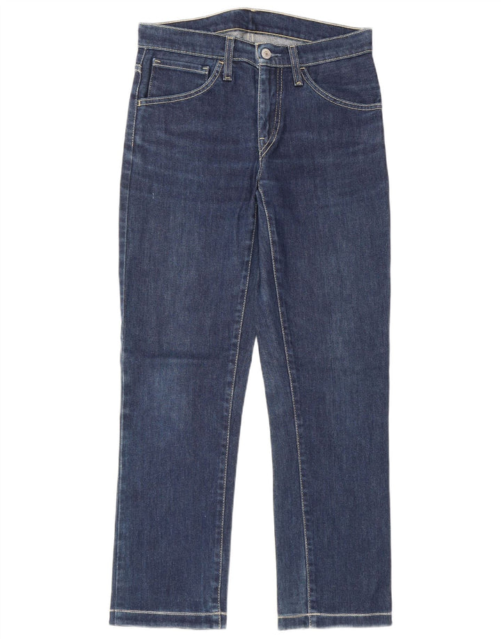 Женские прямые джинсы Levi's W29 L28 темно-синие, хлопок