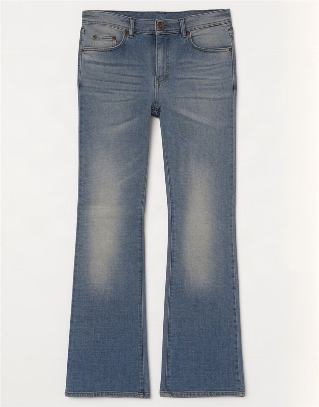 Джинсы женские Benetton Bootcut W32 L32 синие