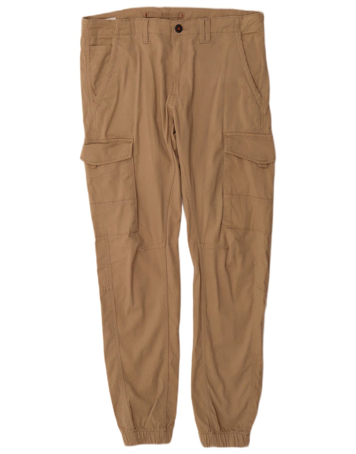 Мужские брюки-карго Jack & Jones Joggers W33 L34 Бежевые