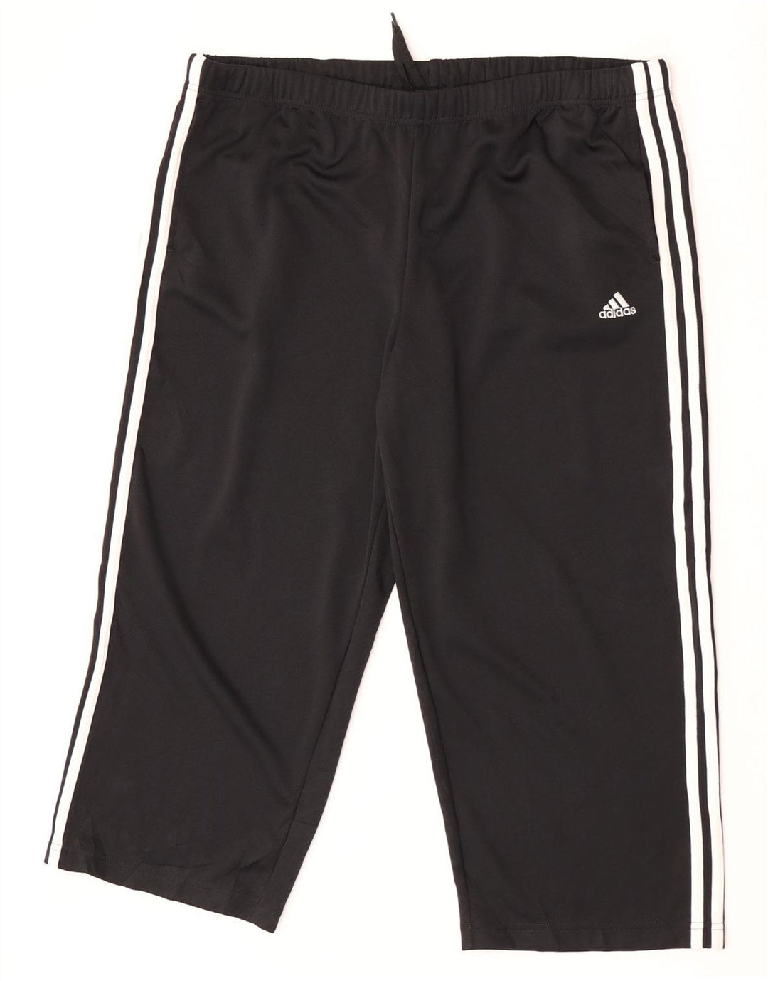 Женские спортивные брюки-капри Adidas Climalite UK 18 XL, черный полиэстер