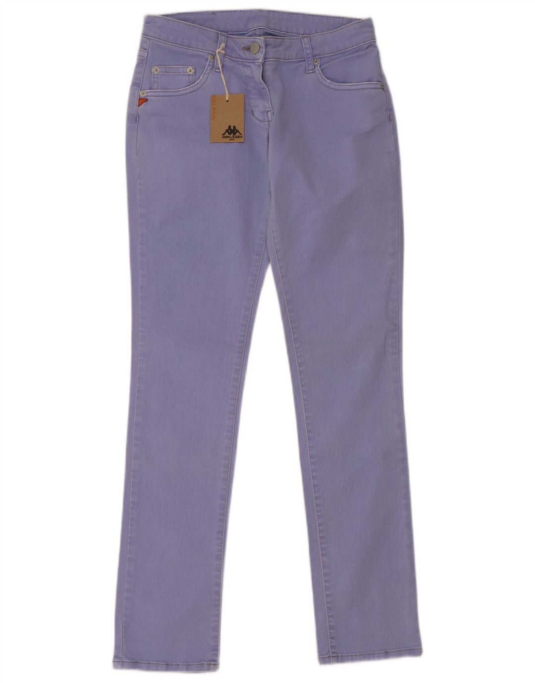 Женские узкие джинсы Kappa Perfect Fit W26 L31, сиреневый хлопок