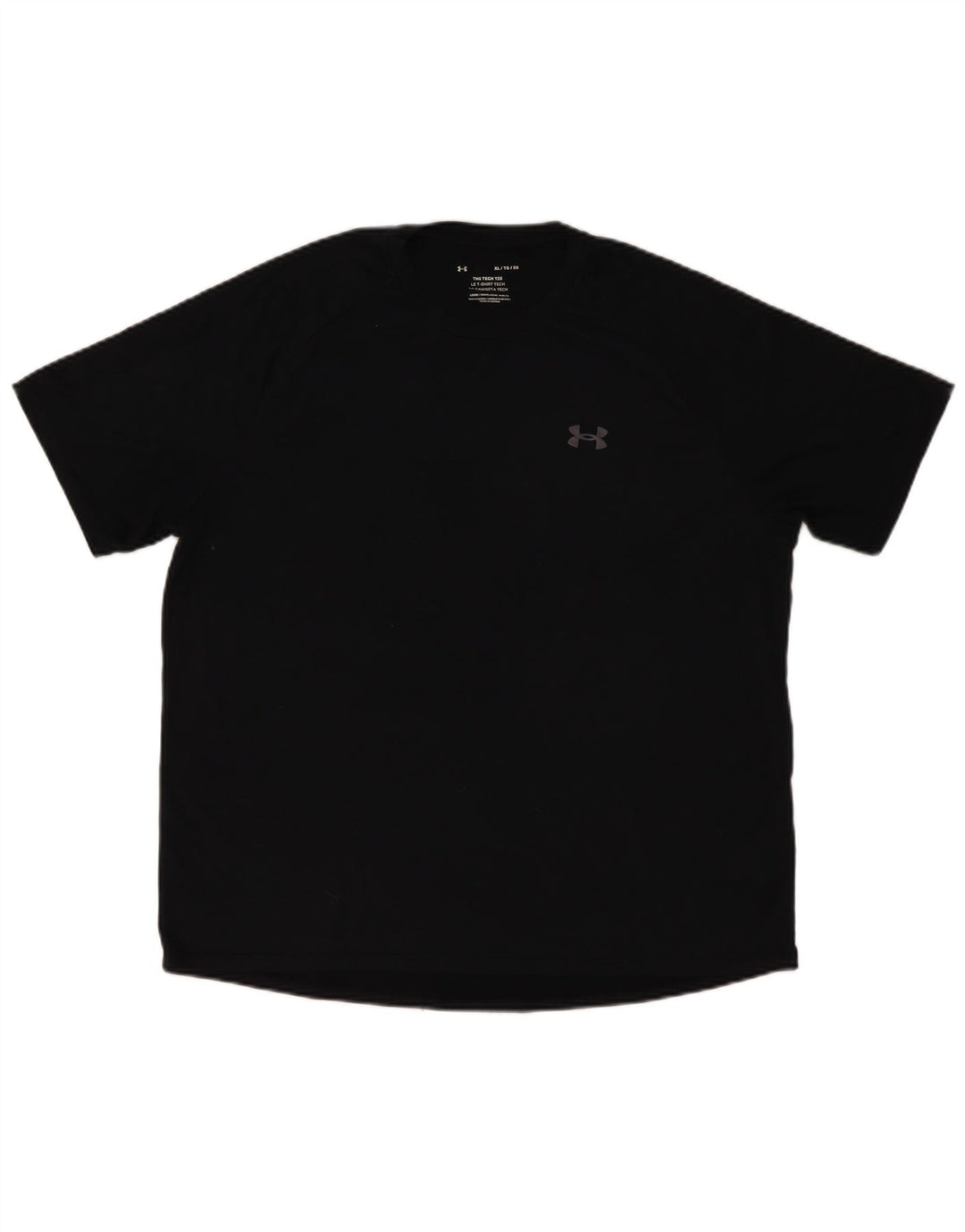 Мужская футболка Under Armour Top XL, черный полиэстер