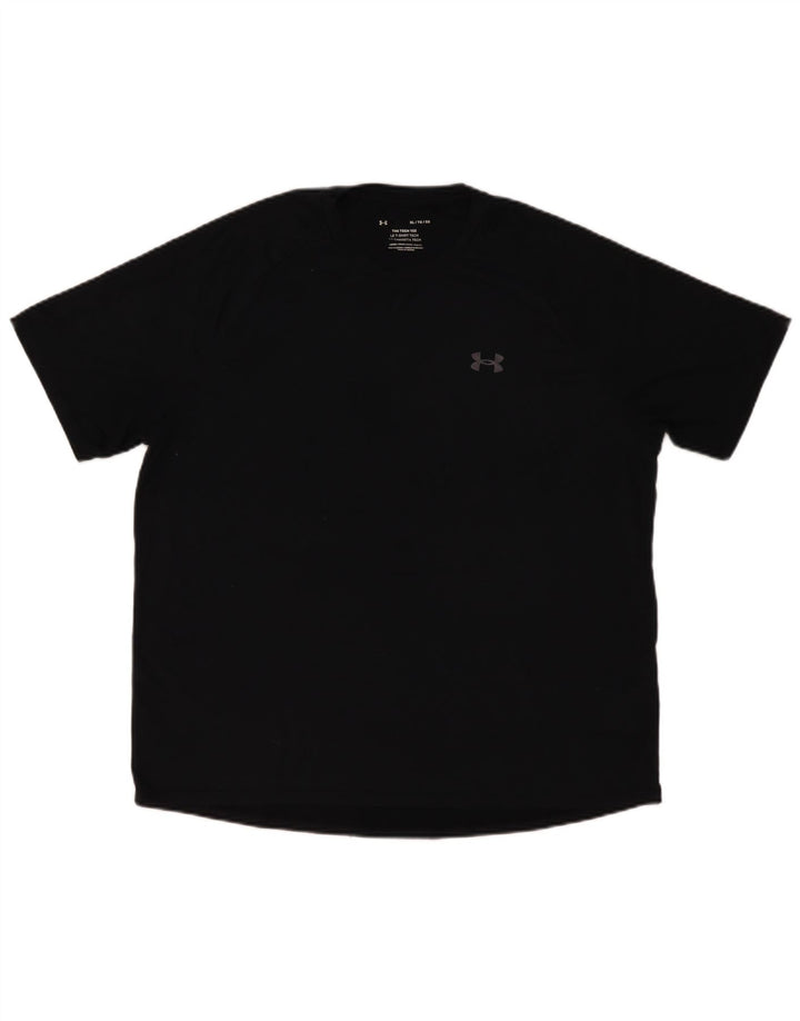 Мужская футболка Under Armour Top XL, черный полиэстер