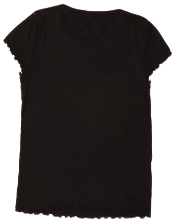 Женская футболка Gap Tall Top UK 14 Medium Black