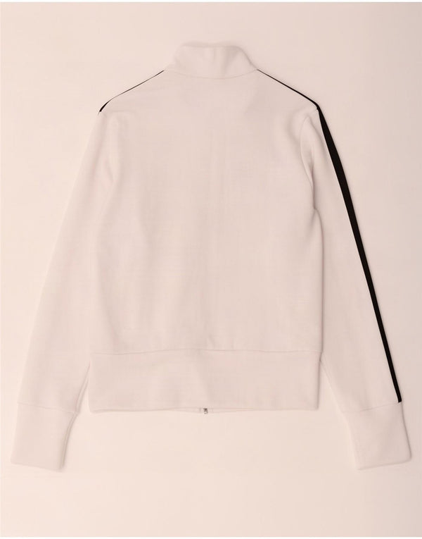 Женский спортивный костюм Adidas Top Jacket UK 8, маленький белый полиэстер