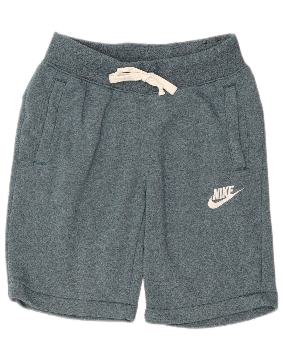 Мужские спортивные шорты NIKE, маленькие зеленые, хлопок