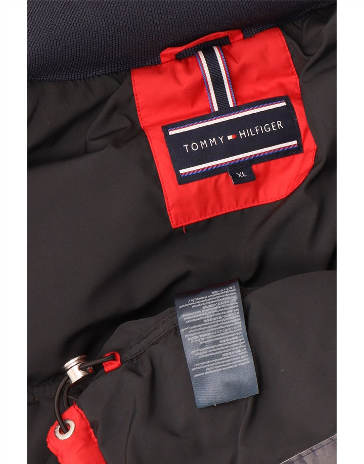 Мужской утепленный жилет Tommy Hilfiger UK 42 XL, красный полиэстер